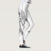 Dans Leggings met drakenontwerp (Rechts)