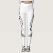 Dans Leggings met drakenontwerp (Voorkant)