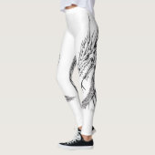 Dans Leggings met drakenontwerp (Links)