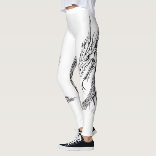 Dans Leggings met drakenontwerp (Links)