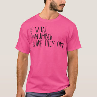 Dans mam wat voor nummer zijn ze op een grappige d t-shirt