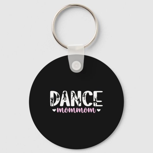 Dans mama van een danseres mama Dansen mama Gra Sleutelhanger (Voorkant)