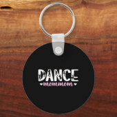 Dans mama van een danseres mama Dansen mama Gra Sleutelhanger (Voorkant)