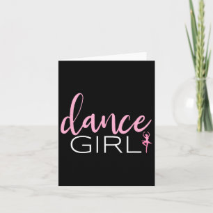 Dans Meisje Dansen Ballerina Ballet Danser Gift Vo Kaart