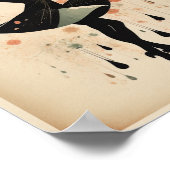  dans meisje poster (Hoek)