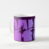 Dans met dansers koffiemok (Voorkant links)