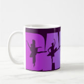 Dans met dansers koffiemok (Links)