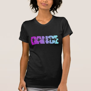 Dans met danskleuren t-shirt