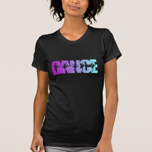 Dans met danskleuren t-shirt (Voorkant)