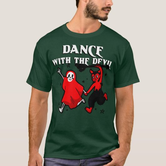 Dans met de duivel t-shirt (Voorkant)