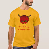 Dans met de duivel t-shirt (Voorkant)
