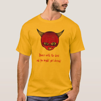 Dans met de duivel t-shirt