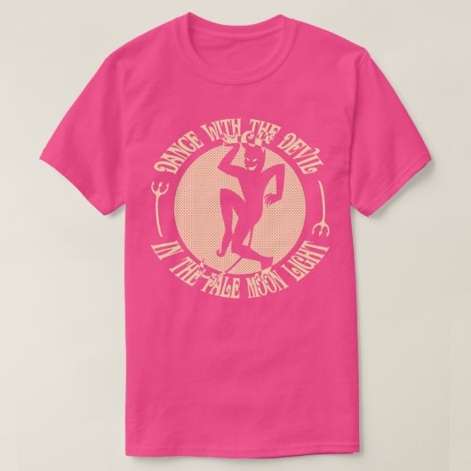 Dans met de duivel t-shirt (Design voorkant)