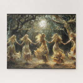 Dans met de puzzel van de maan