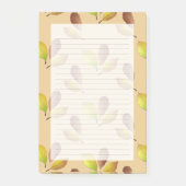 Dans met de Wind boodschappenlijst Beukenbladeren Post-it® Notes (Voorkant)