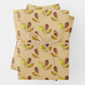 Dans met de Wind inpakpapier Beech Leaves (In situ)