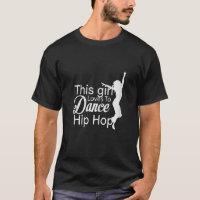 Dans met een hiphop-danskleding, meisjes van 90 ja