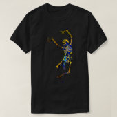 Dans met gouden dood omgekeerd t-shirt (Design voorkant)