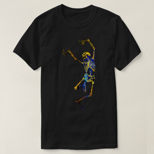 Dans met gouden dood omgekeerd t-shirt (Design voorkant)