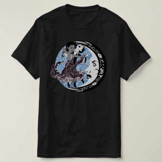 dans met je duisternis t-shirt (Design voorkant)
