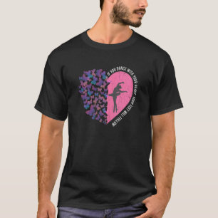 Dans met je hart Ballet Ballerina Dancer Gra T-shirt