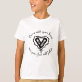 Dans met je hart... t-shirt (Voorkant)