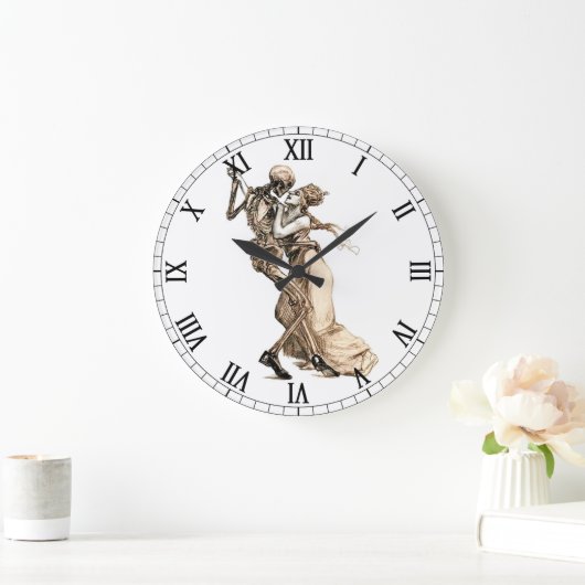 Dans met klok in de doodmuur (Huis)