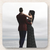 Dans met mij bier onderzetter (Voorkant)