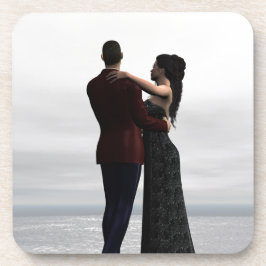 Dans met mij bier onderzetter