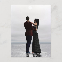 Dans met mij - Dansend paar Briefkaart