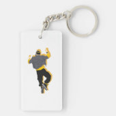 Dans met mij sleutelhanger (achterkant)