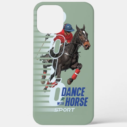 Dans met paard (Polo Sport) | Case-Mate iPhone Case (Achterkant)