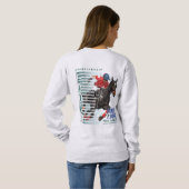 Dans met paard (Polo Sport) | Dames Trui (Achterkant volledig)
