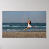 Dans met regenboogPoster Poster (Voorkant)