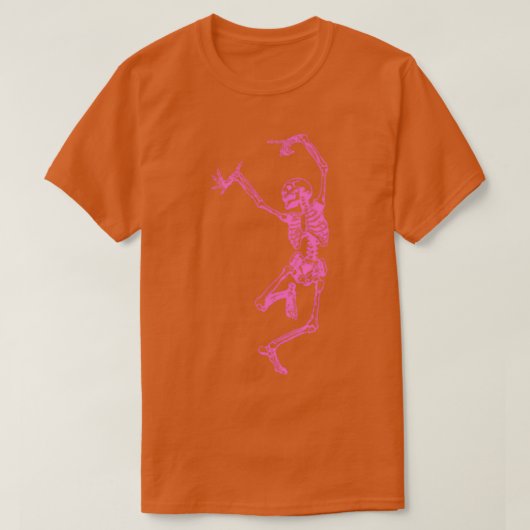 Dans met roze dood t-shirt (Design voorkant)