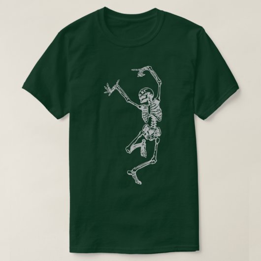 Dans met ultieme grijze doodgrijs t-shirt (Design voorkant)