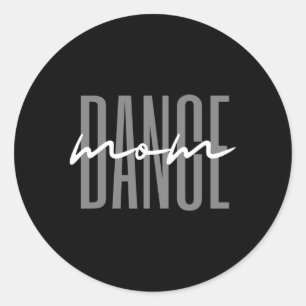 Dans Moeder Dans Moeder Moederdag Ronde Sticker