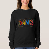 Dans Moeder Leopard Rainbow Moederdag Dansen Mo Trui (Voorkant)
