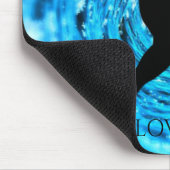 Dans muispad met persoonlijke naam. muismat (Hoek)