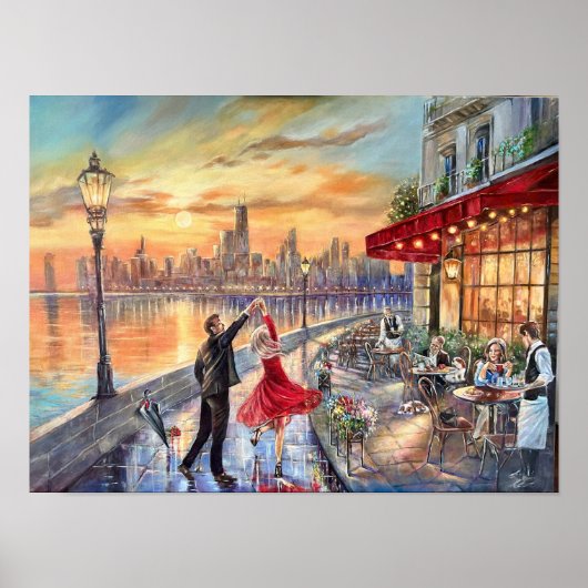 Dans na het storm poster (Voorkant)