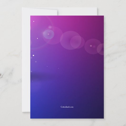 Dans naar het ritme kaart (Achterkant)