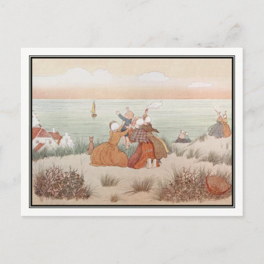 Dans naar je papa door H. Willebeek Le Mair Briefkaart (Voorkant)