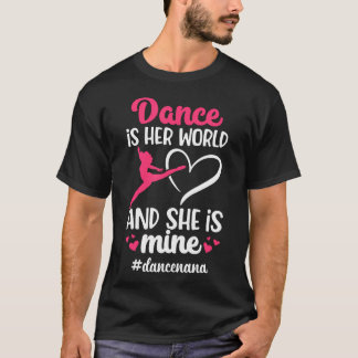 Dans Nana Van Een Danseres Nana Oma Trots Op Danse T-shirt