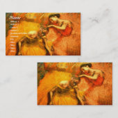 DANS- OF BALLETVisitekaartjes Visitekaartje (Voorkant / Achterkant)