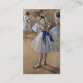 DANS- OF BALLETVisitekaartjes Visitekaartje (Achterkant)