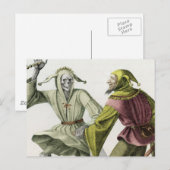 Dans of Death - The Fool Briefkaart (Voorkant / Achterkant)