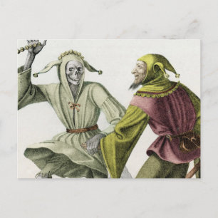 Dans of Death - The Fool Briefkaart
