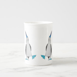 Dans of the Blue Footed Booby Bone China Mok