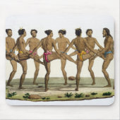 Dans of the Caroline Islanders, bord 22 uit 'Le Muismat (Voorkant)