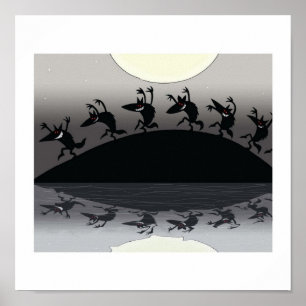 Dans of the Werewolves Poster